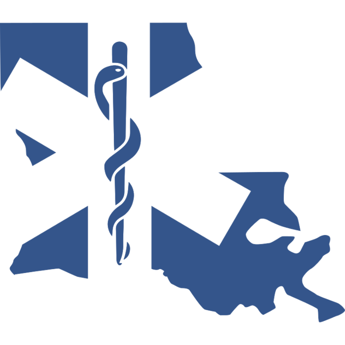 Louisiana Emergency Medical Decal