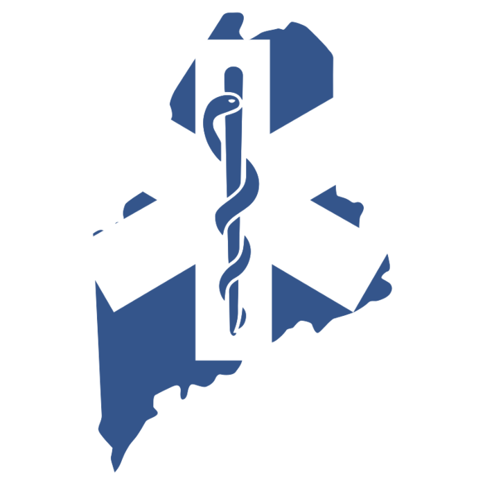 Maine Emergency Medical Decal