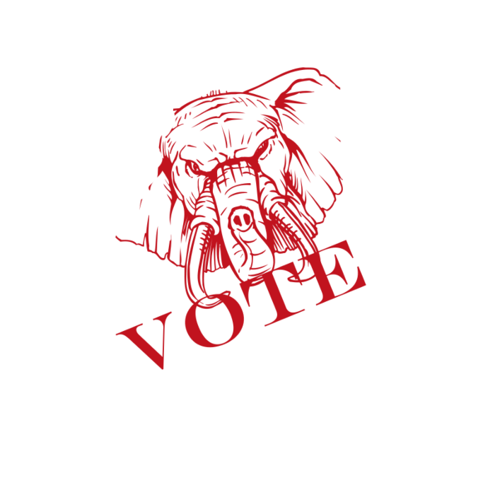 Maine Vote Republican Decal