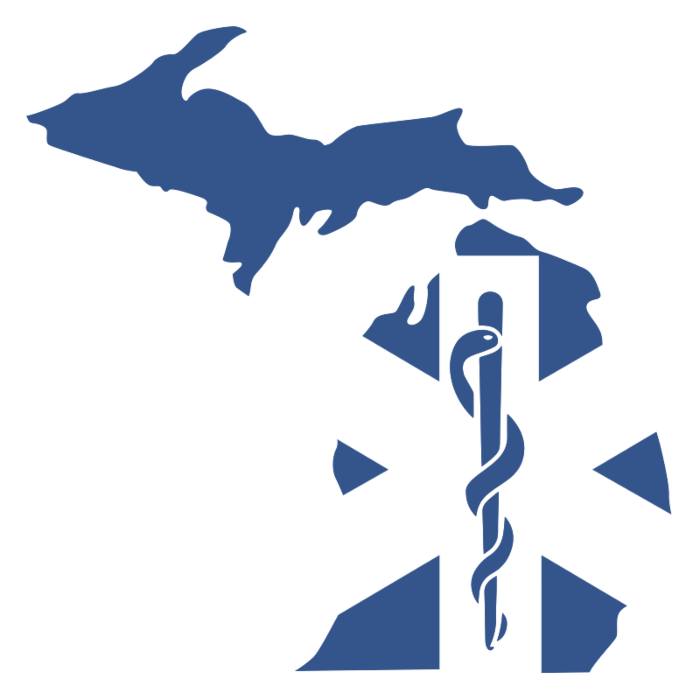 Michigan Emergency Medical Decal