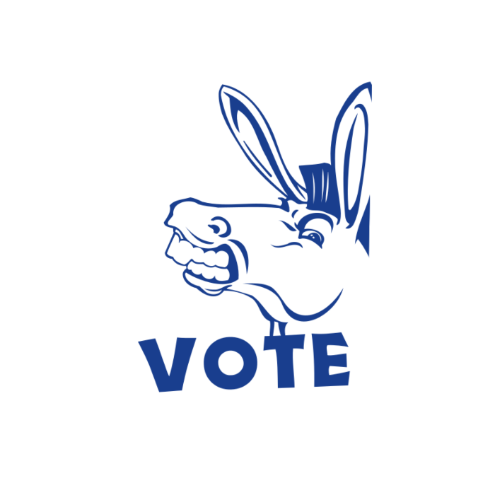 Mississippi Vote Democrat Decal