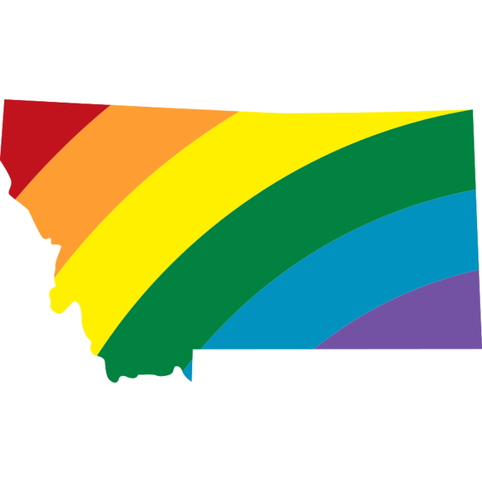 Montana LGBT Decals