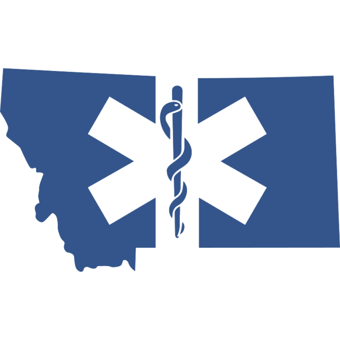 Montana Emergency Medical Decal