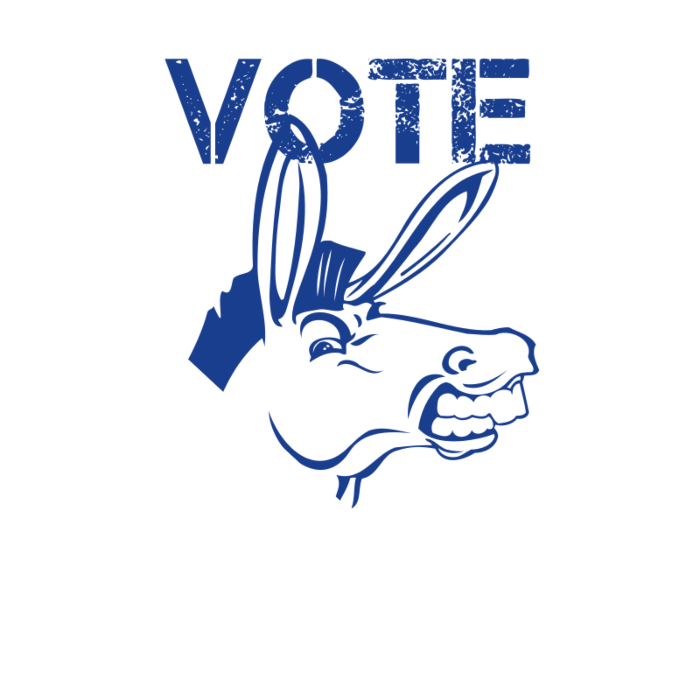 Nevada Vote Democrat Decal