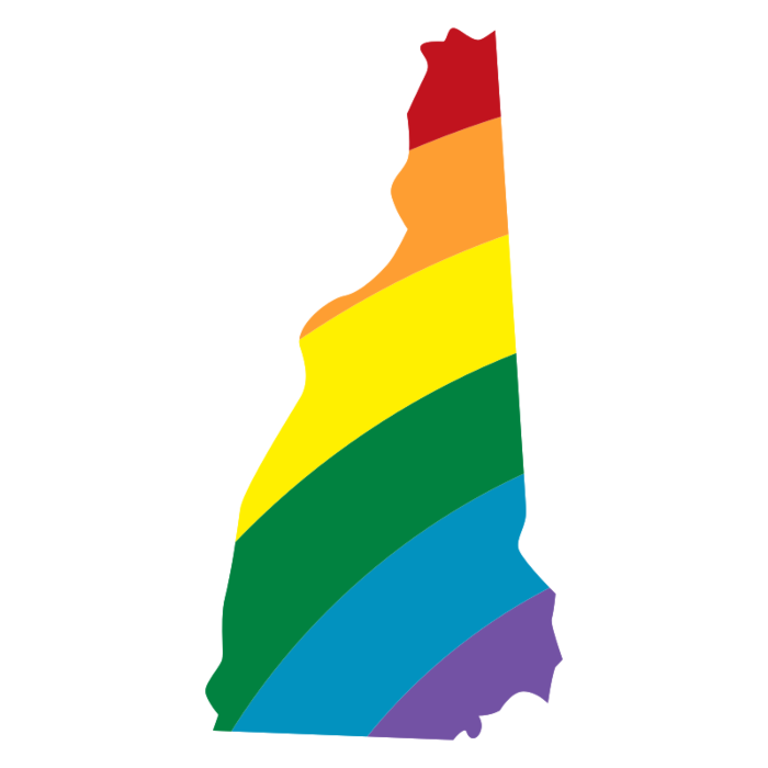 New Hampshire LGBT Decals