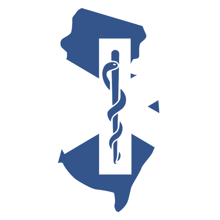 New Jersey Emergency Medical Decal