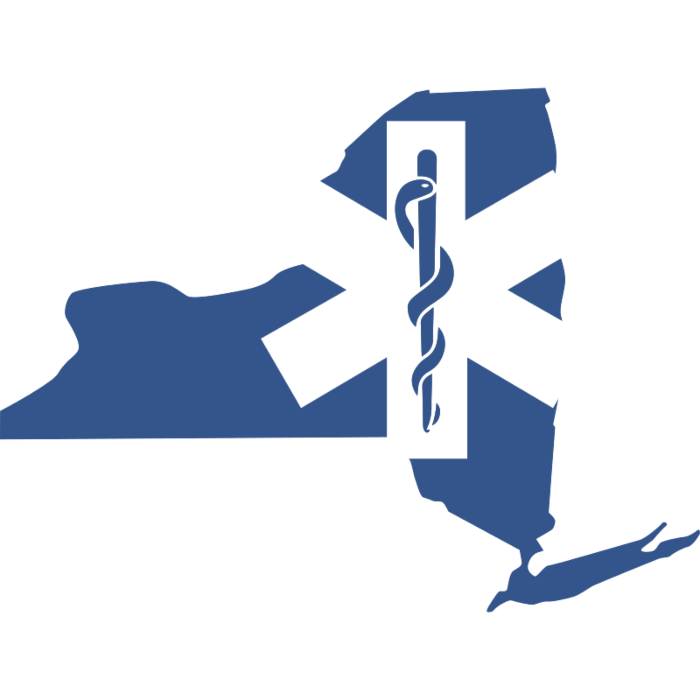 New York Emergency Medical Decal