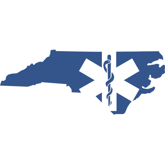 North Carolina Emergency Medical Decal