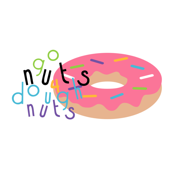 Nuts 4 Doughnuts Oval Decal