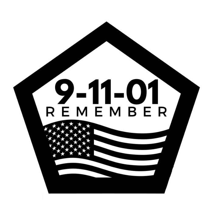 Sept 11 Pentagon Stickers