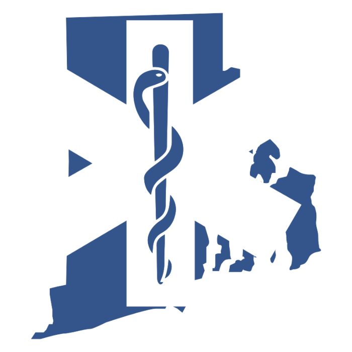 Rhode Island Emergency Medical Decal