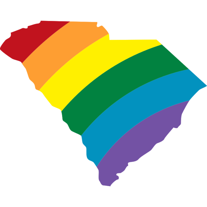 South Carolina LGBT Decal