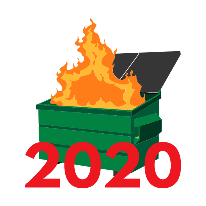Dumpster Fire 2020 Magnet