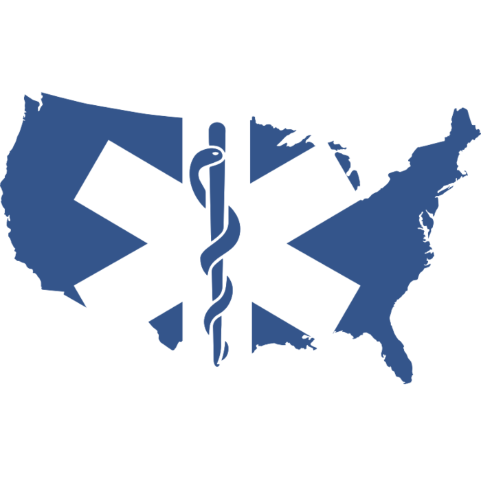 USA Emergency Medical Decal