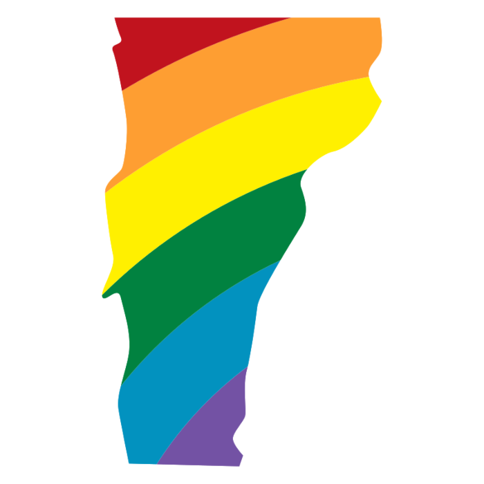 Vermont LGBT Decal