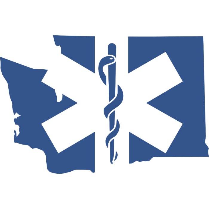 Washington Emergency Medical Decal