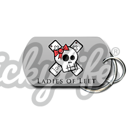 Lessie Key Chain Ladies of Leet Key Chain - Design your own keychain