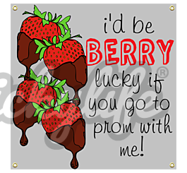 Promposal Banner Vinyl Banner - Promposal Customizable Design