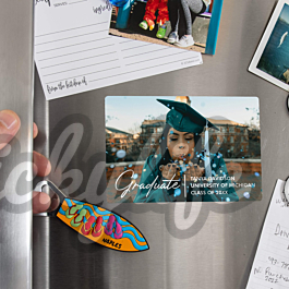 Custom Graduation Photo Magnet | Personalized Grad Magnets