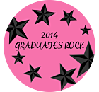 2014 Graduates Rock Static Cling