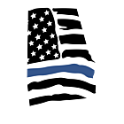 Police Support Flag Decal
