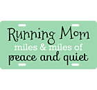 Running Mom License Plate