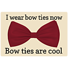 Bow Ties are Cool Rectangle Car Magnet