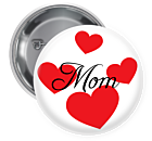 Mom Pin Backed Button