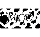 Moo License Plate