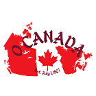 Canada Day Custom Shape Decal