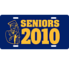 Seniors 2010 License Plate 