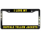 Yellow Jackets Plate Frame 