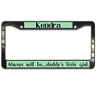 Daddy's Girl Plate Frame 