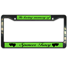 Remembrance License Plate Frame