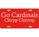 Cardinals License Plate