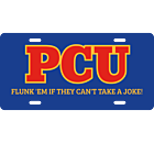 PCU License Plate