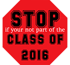 Class of 2016 Decal