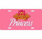 Princess License Plate 