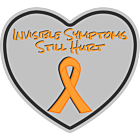 World MS Day Heart Car Magnet