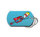 Super Dad Key Chain - Front