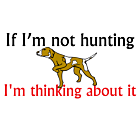 If I'm Not Hunting Car Magnet