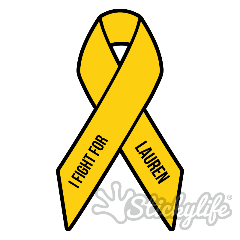 Large Black Ribbon Stickers, Melanoma Awareness Labels And Decals...