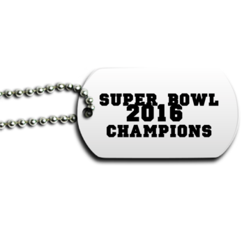 Super Bowl Champs Dog Tag Back