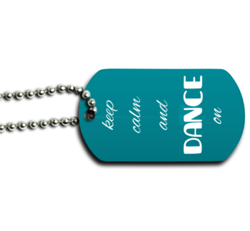 Dance Dog Tag Front
