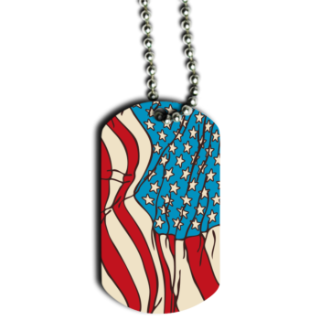 Veteran's Day We Owe Them All Dog Tag front