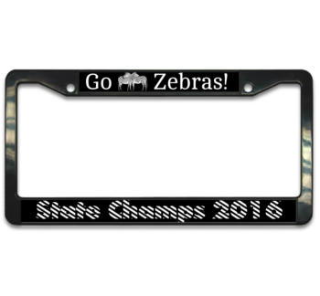 State Champs License Plate Frame 