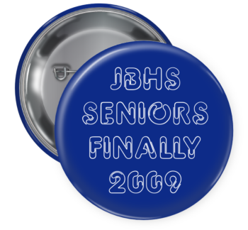 HS Seniors Pin Backed Button