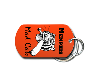 Mad Cats Key Chain Front