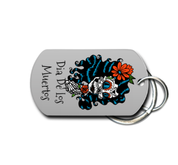 Day of the Dead Key Chain Front