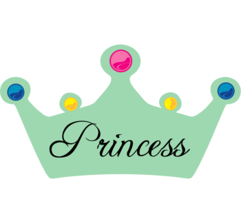 Princess Crown Decal